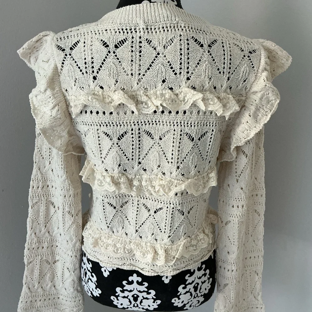 Zara cream lace